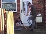 Absolutely Smashes A Guy He Caught Breaking Into His House
