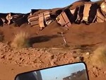 Aftermath Of The Iron Ore Train Derailment In Western Australia
