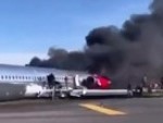 Airliner Crash Lands In Miami
