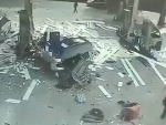 Almost As If The Gas Cylinder Was Waiting For Him...

