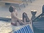 Couple Caught Fucking In The Hotel Pool
