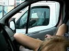 Couple Drive Around Entertaining Others In Unusual Ways