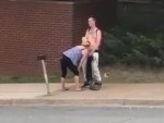 Crackhead Getting Sucked By A Crackhead In The Street
