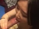 Petite Asian Sucking A Big Dick With Facial Finish
