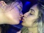 Two Drunk Girls Share A Cock And Make Out

