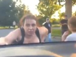 Angry Bitch Attacks For Lack Of Bra
