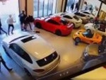 Angry Mob Trashes A Luxury Dealership

