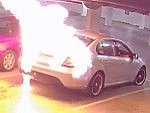 Arson Attack In An Underground Carpark
