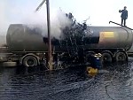 Asphalt Is Boiling In The Tanker
