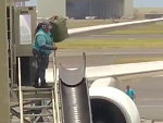 Baggage Handler Couldn't Give One Single Fuck
