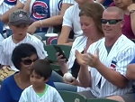 Baseball Fan Steals The Ball Off A Little Boy Wow
