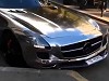 Beautiful Chromed Mercedes Destroys The Bumper
