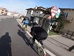 Bike Priest Shows The Pros How Its Done

