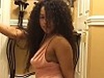Black Chick Shaking Her Hips And Butt