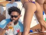 Boat Slut Goes In The Drink
