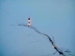 Bricks Are Shat As The Airplane Windshield Begins To Crack
