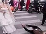 Bride Quickly Establishes Who Is In Charge