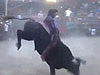 Bull Rider Beats The Bull