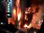 Burning Building Collapses In Sao Paulo
