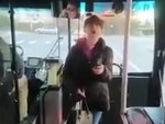 Bus Bitch Feels Like She's Entitled
