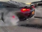 Camaro ZL1 Catches On Fire After A Burnout
