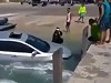 Car Recovered From The Ocean
