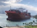 Cargo Ship Fucks Some Shit Up
