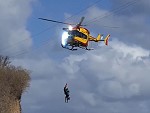 Chopper Strikes Power Lines During A Rescue WTF
