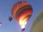 Close Call For This Hot Air Balloon
