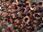 College Students Running Nude Around Campus

