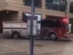 Cop Stingers A Stolen Fire Truck
