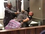 Cop Takes A Beating Trying To Make An Arrest
