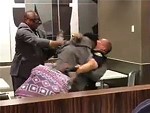 Cop Takes A Beating Trying To Make An Arrest
