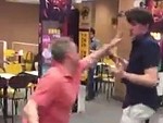 Couple Of Drunk Old Guys Get The McFist Meal
