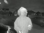 Crazy Neighbour Visiting With A With A Knife
