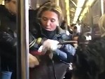 Crazy White Bitch On The Train
