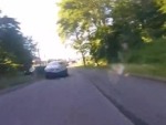 Cyclist Avoids Death From A Fuckwit By Millimetres
