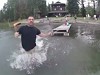 Dad Makes A Dash To Save His Drained Drone