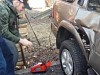 Dad Tests Out Tyre Inflation Science With Hilarious Results