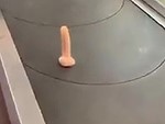 Dildo On The Baggage Carousel
