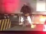 Doesn't Afraid Of Level Crossings

