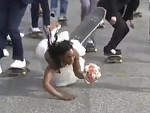 Doesn't She Know That Brides Can't Skate
