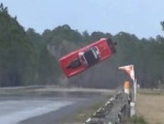 Drag Isn't Going To End Well For This Vette
