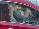 Driving Gets Her So Aroused

