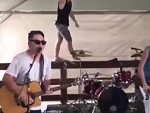 Drummer Puts On An Unforgettable Performance
