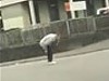 Drunk Animal Takes A Street Dump