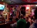 Drunk Girl Falls Off The Bar
