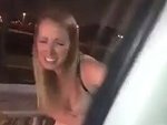 Drunk Girls Find Themselves Stuck In A Taxi With Broken Doors
