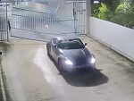 Dumbass Tries To Race The Gate Wait For It

