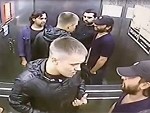 Elevator Fight 1 Vs 3 Who Will Win
